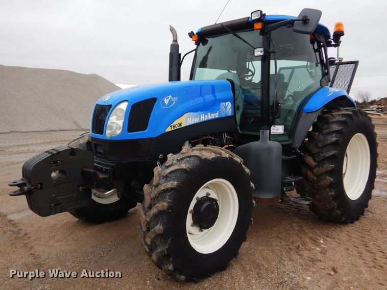 2009 New Holland T6030  MFWD tractor - DK4433