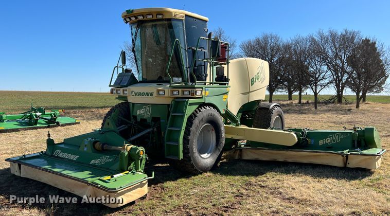 2008 Krone Big M 400  windrower - DJ5064