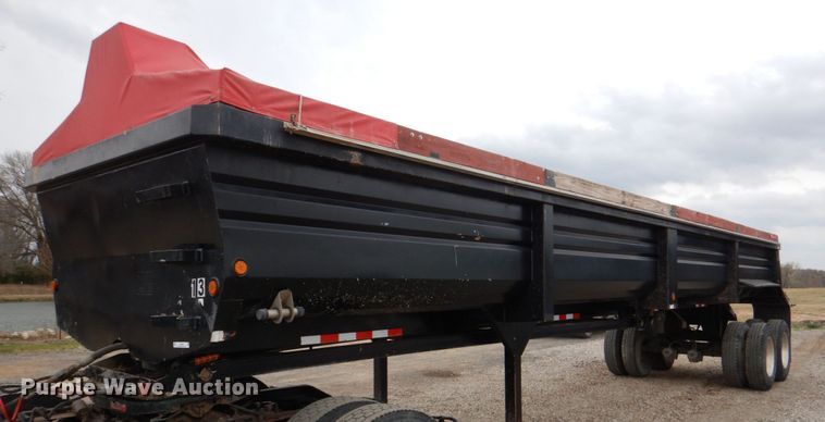 1995 Lufkin  end dump trailer - KP9259