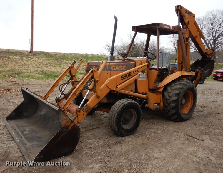 1986 Case 580 Super E  backhoe - DH8997