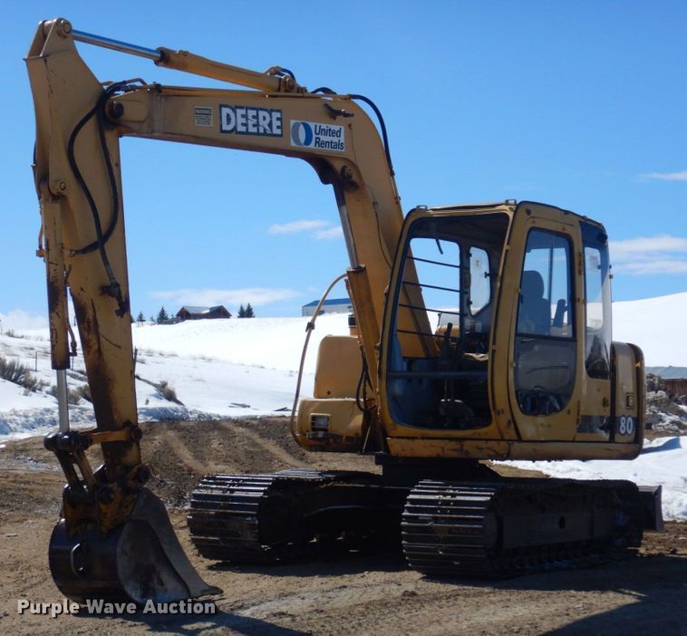 1999 John Deere 80  excavator - DM5406