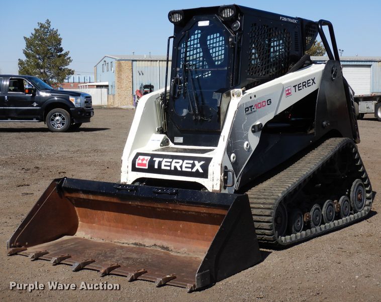 2012 Terex PT100G  tracked skid steer loader - DR1139