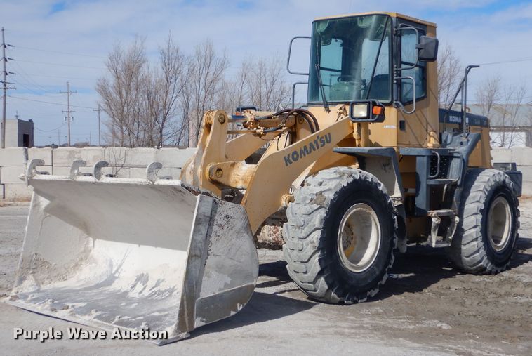 1999 Komatsu WA320-3MC  wheel loader - LJ9838
