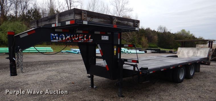 2014 Maxwell  equipment trailer - DM7266