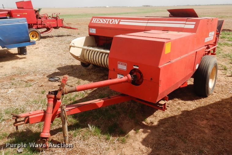 1978 Hesston 4500  small square baler - DK0771