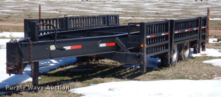2017 Littrel Welding  windrower trailer - KU9685