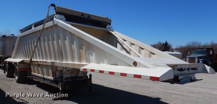2014 CTS BDT-40  bottom dump trailer - DK3672