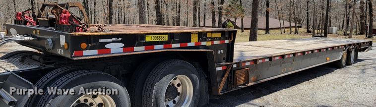 2012 Ledwell  tilt deck equipment trailer - JF9024