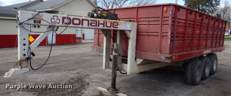1976 Donahue GS30016EM  end dump trailer - DK1984