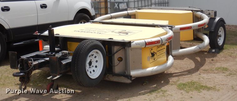 2014 Traffix Scorpion 10002  crash attenuator trailer - KU9720