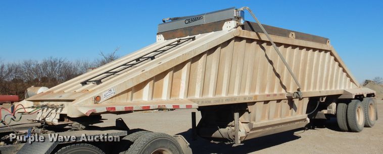 2012 Construction Trailer Specialist  bottom dump trailer - DF0028