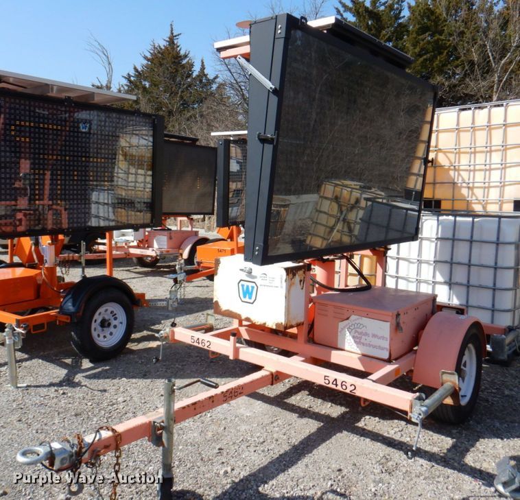 2007 Wanco  message board trailer - DM6053