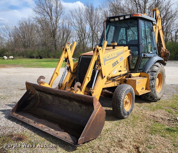 1998 Case 580L  backhoe - KT9730
