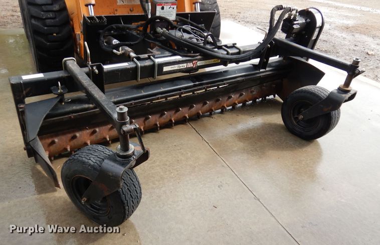 Harley MX7  skid steer power rake - KM9528