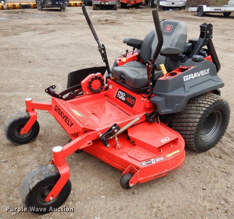 2018 Gravely Pro-Turn 460  ZTR lawn mower - MF9567
