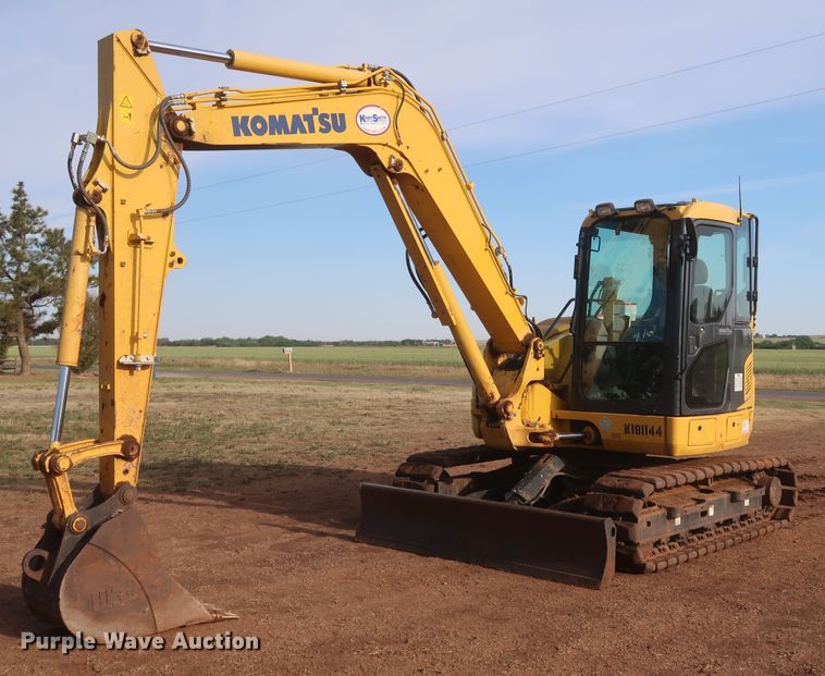 2018 Komatsu PC88MR-10  mini excavator - DK3691