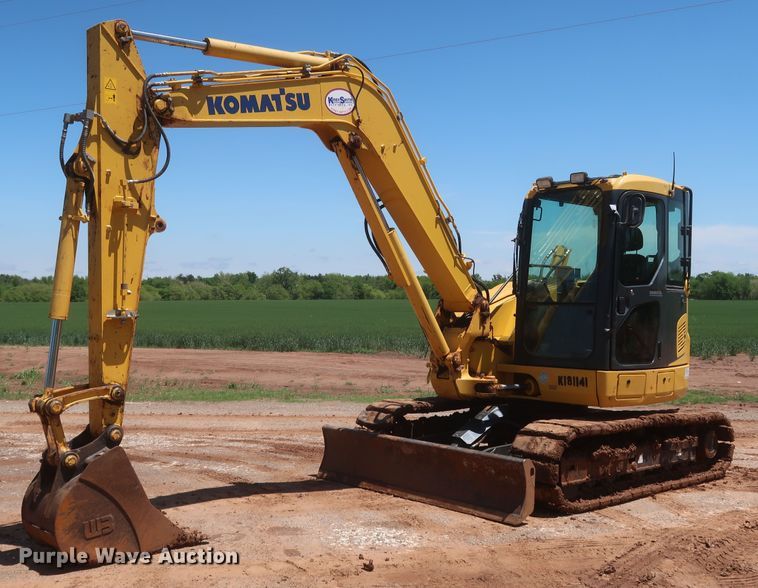 2018 Komatsu PC88MR-10  mini excavator - DK3693
