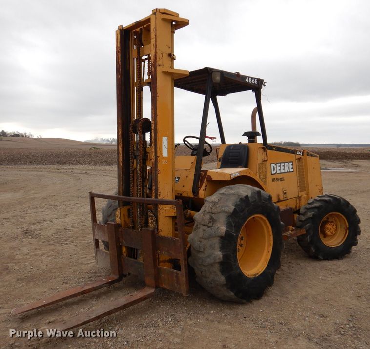 1997 John Deere 486E  forklift - JH9878