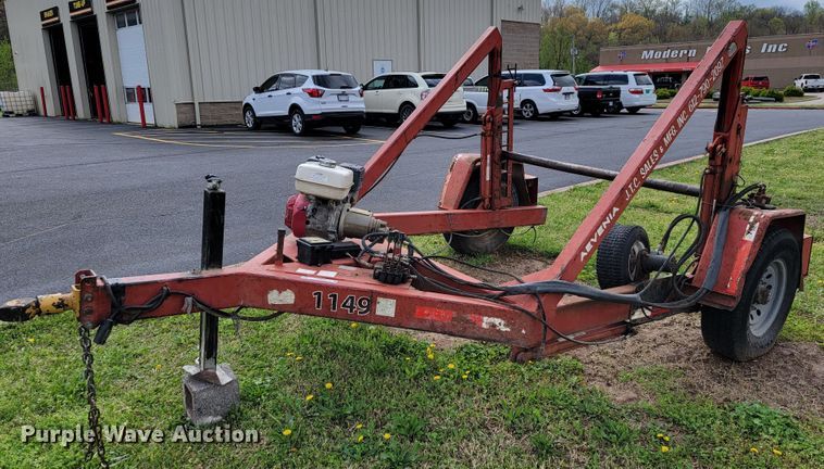 JTC 8000  reel trailer - JL9598