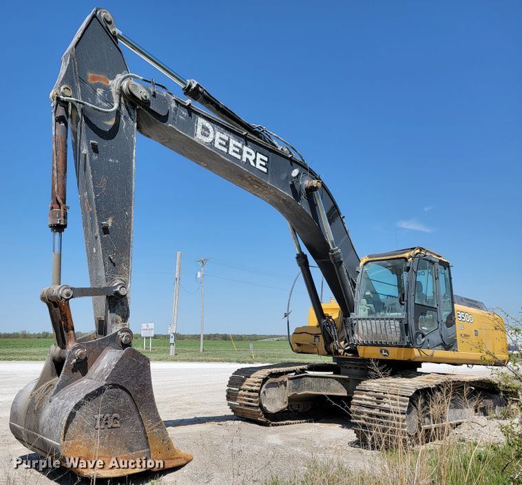 2008 John Deere 350D LC  excavator - JL9670