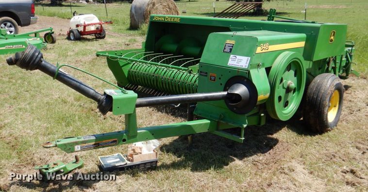2008 John Deere 348  small square baler - DP4009