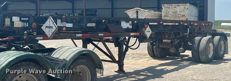 1999 Clement  container trailer - HL9002