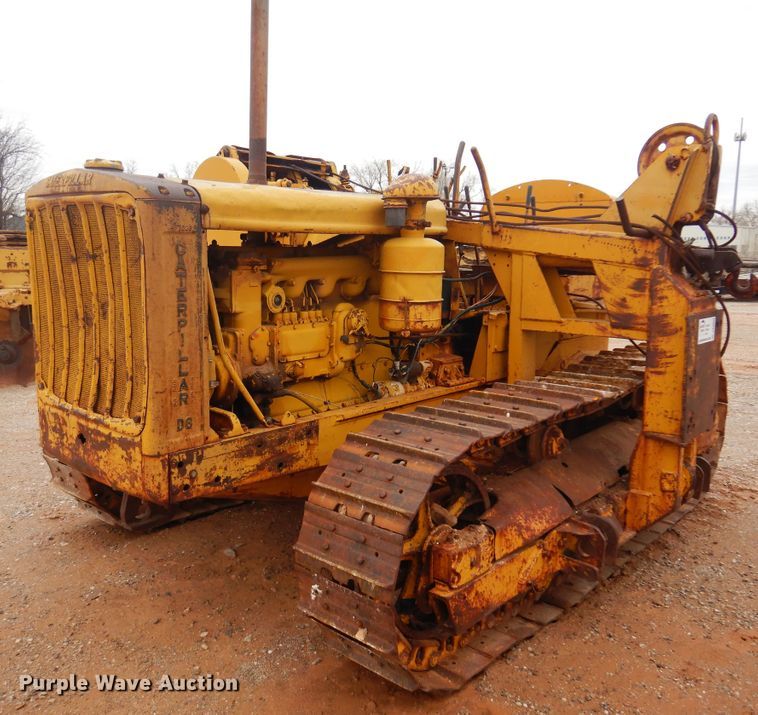 1971 Caterpillar D6  pipelayer - DK3621
