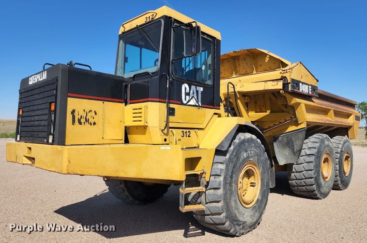 2001 Caterpillar D400E Series II  haul truck - KC9480