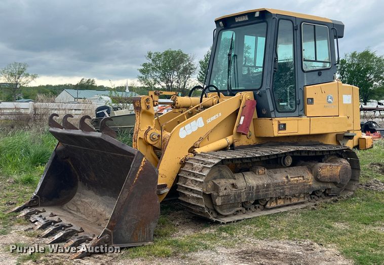 2004 John Deere 655C  track loader - KG9736