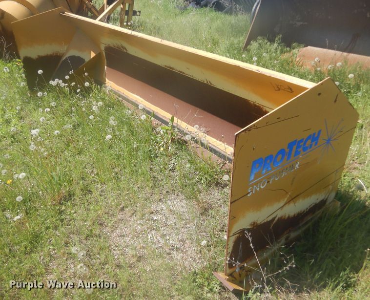 Pro-Tech SP10S  10' W skid steer snow pusher - KS9922