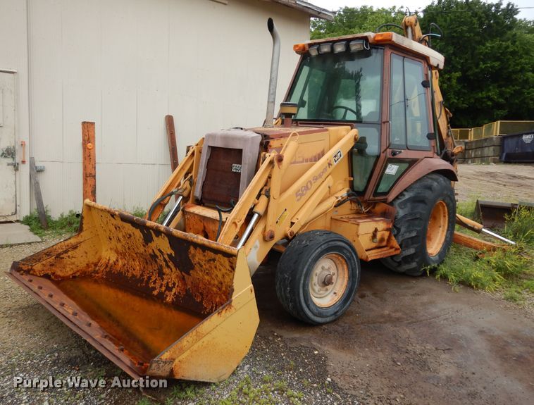 1992 Case 580 Super K  backhoe - DN1526