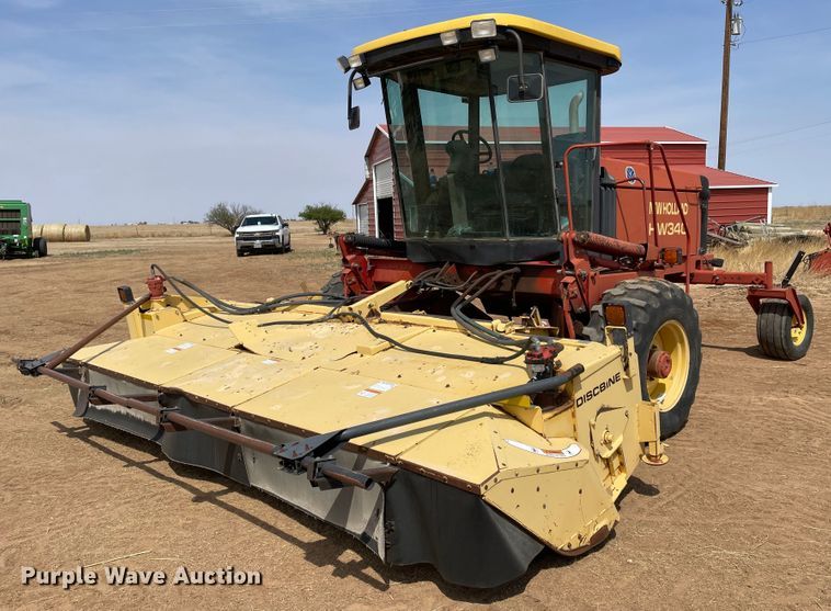2000 New Holland HW340  windrower - DJ5162