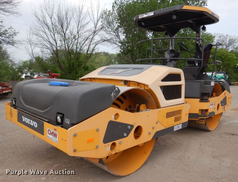 2016 Volvo DD120B  double drum vibratory roller - DM7338