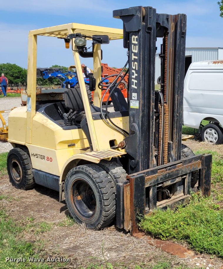 1989 Hyster H80XM  forklift - DE6907
