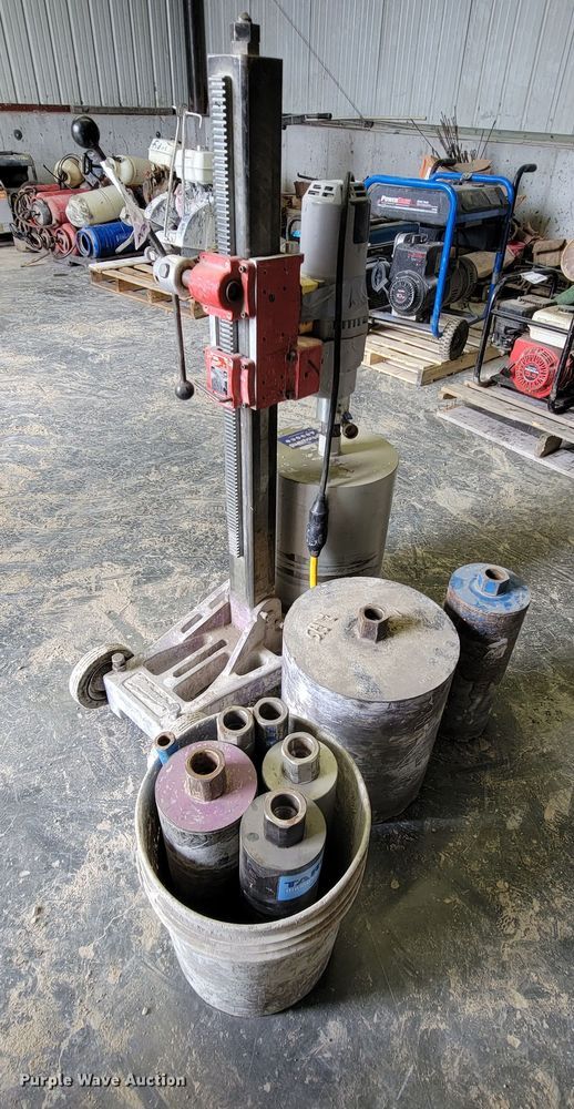 Milwaukee 4130  diamond coring drill stand - DL4291