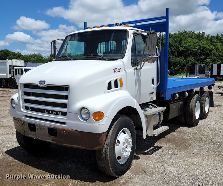 2007 Sterling L-Line  dump flatbed truck - DL6555