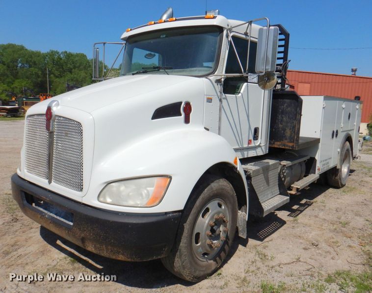 2009 Kenworth T370  utility / service truck - DM6193