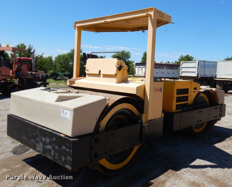 Hyster C766B  double drum vibratory roller - DN0372