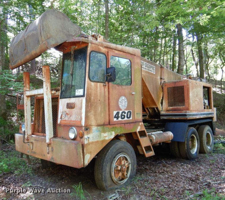 1985 Badger 460  wheeled excavator - DP4040