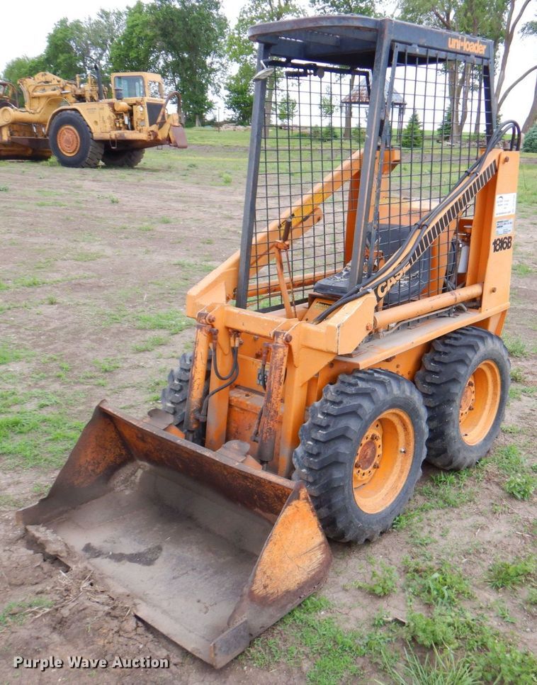 1980 Case 1816B  skid steer loader - DP4180