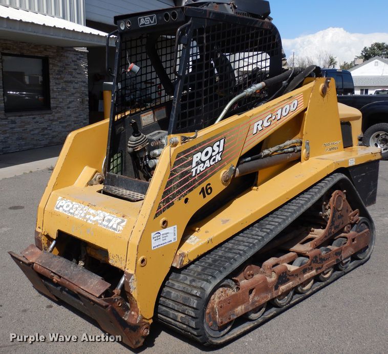 2007 ASV RC-100  tracked skid steer loader - DR1210