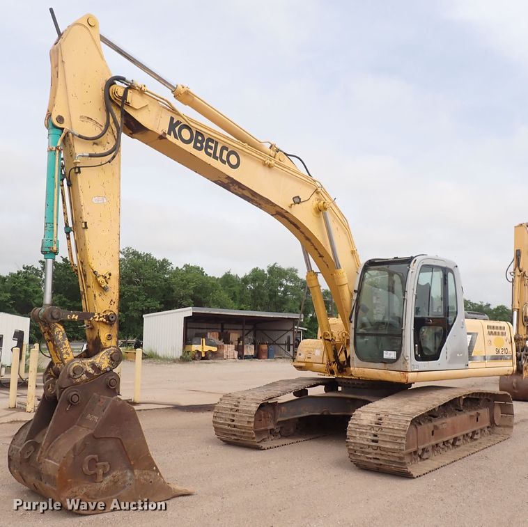 2003 Kobelco SK210LC  excavator - DS7076