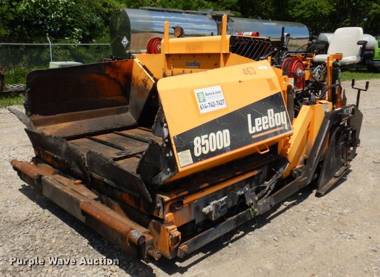 2016 LeeBoy 8500D  paver - KR9314