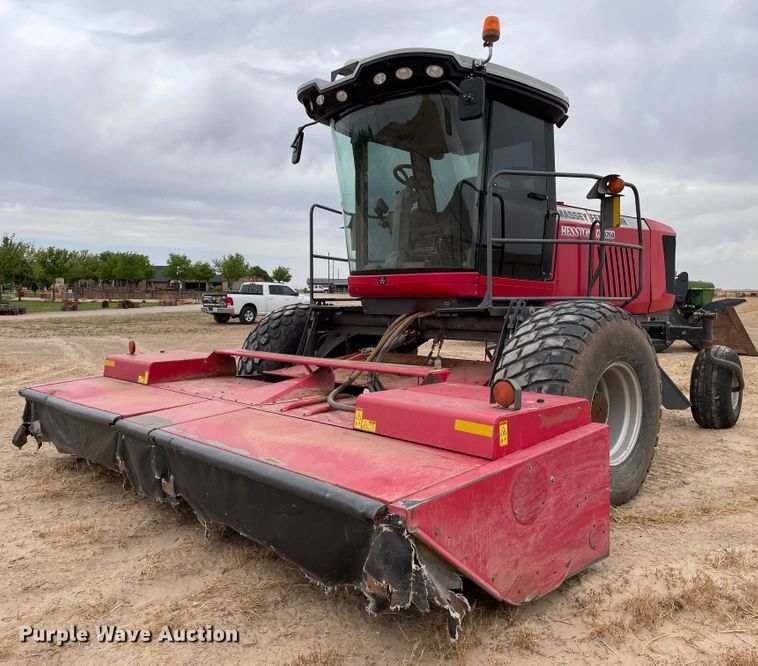 2014 Massey Ferguson WR9760  windrower - DJ5133