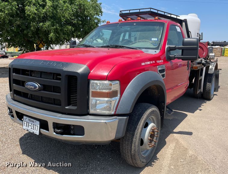 2008 Ford F550 Super Duty  vacuum truck - DJ5209