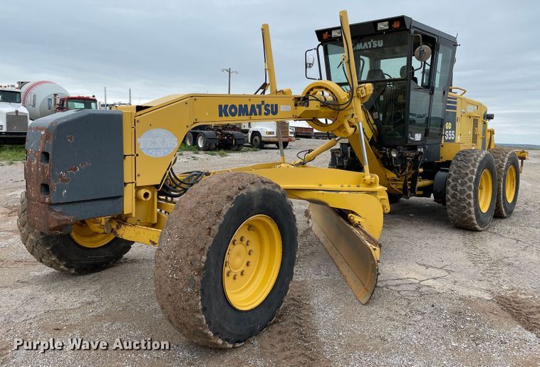 2008 Komatsu GD655-3E0  motor grader - DJ5199