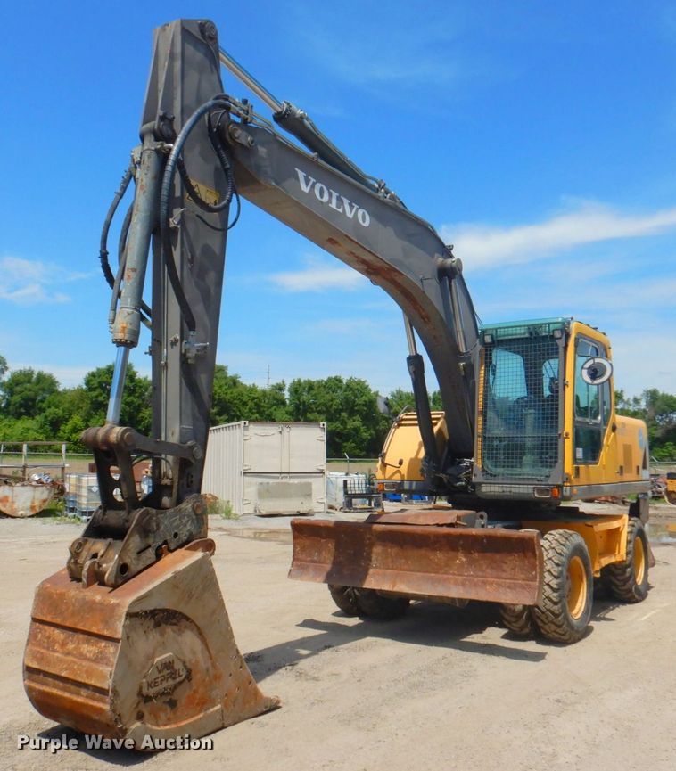 2004 Volvo EW180B  wheeled excavator - DP4259