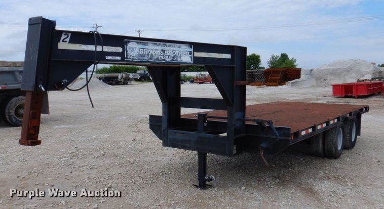 1997 Brooks Brothers  equipment trailer - KR9268