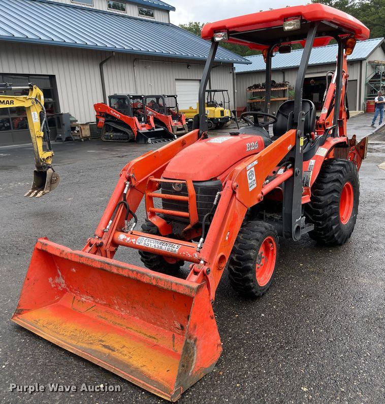 2016 Kubota B26  backhoe - MJ9790