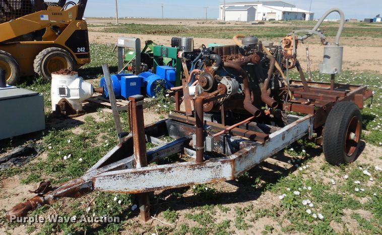 Irrigation pump trailer - DM5240